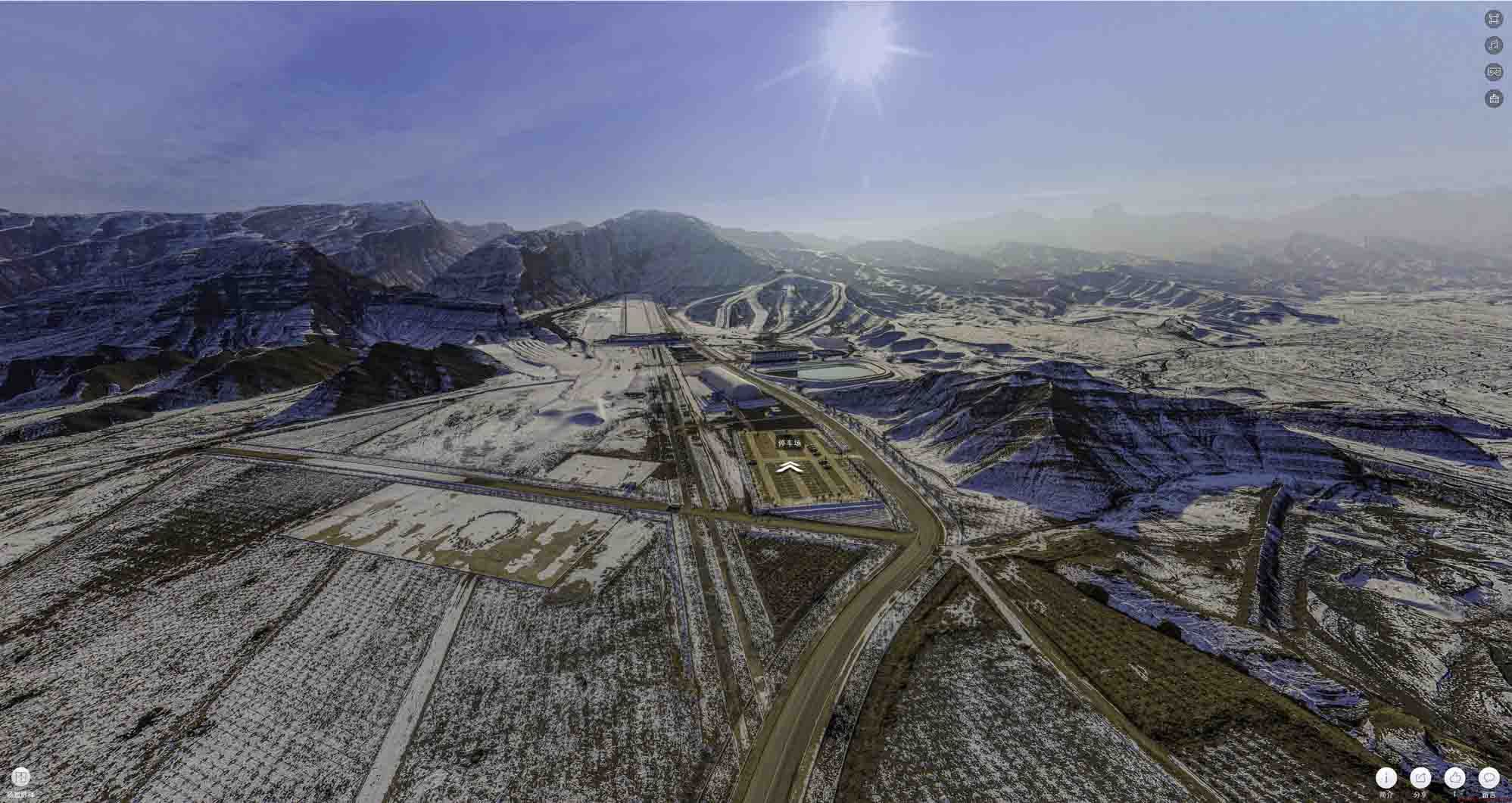 红山720全景技术：开启全方位视觉新纪元——在手绘地图中的应用探索